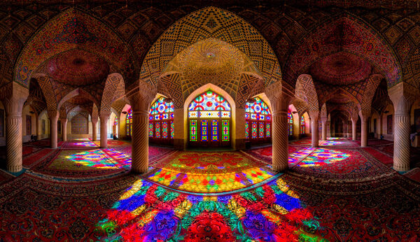 Shiraz - The Mosque Nasir -al - Mulk